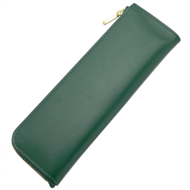 楽天市場】【2/10は最大P5倍！】 LIFE ライフ 本革 L型ペンケース 緑