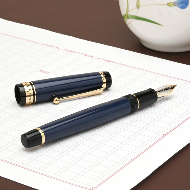楽天市場】パイロット 万年筆 カスタム845 紺青 PILOT CUSTOM 漆仕上げ