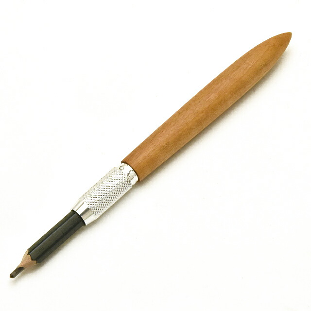 工房楔 鉛筆ホルダー/補助軸 黒柿 工房楔 鉛筆ホルダー/補助軸 黒柿