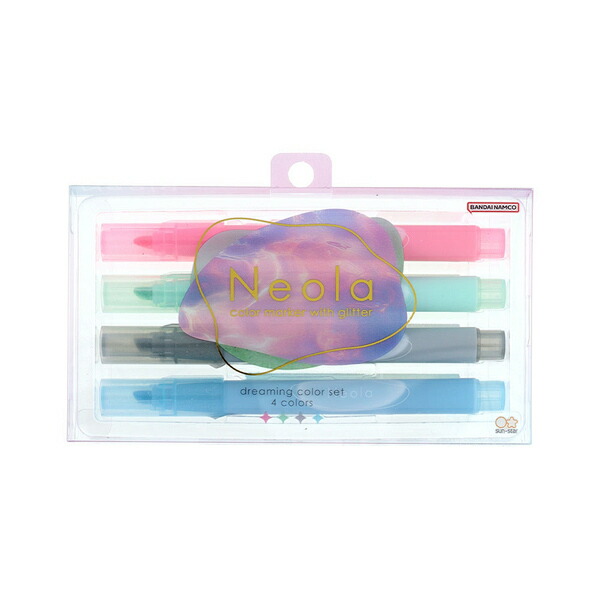楽天市場】ラメマーカー ××廃番 Neola(ネオラ) 4本セット ドリーミング