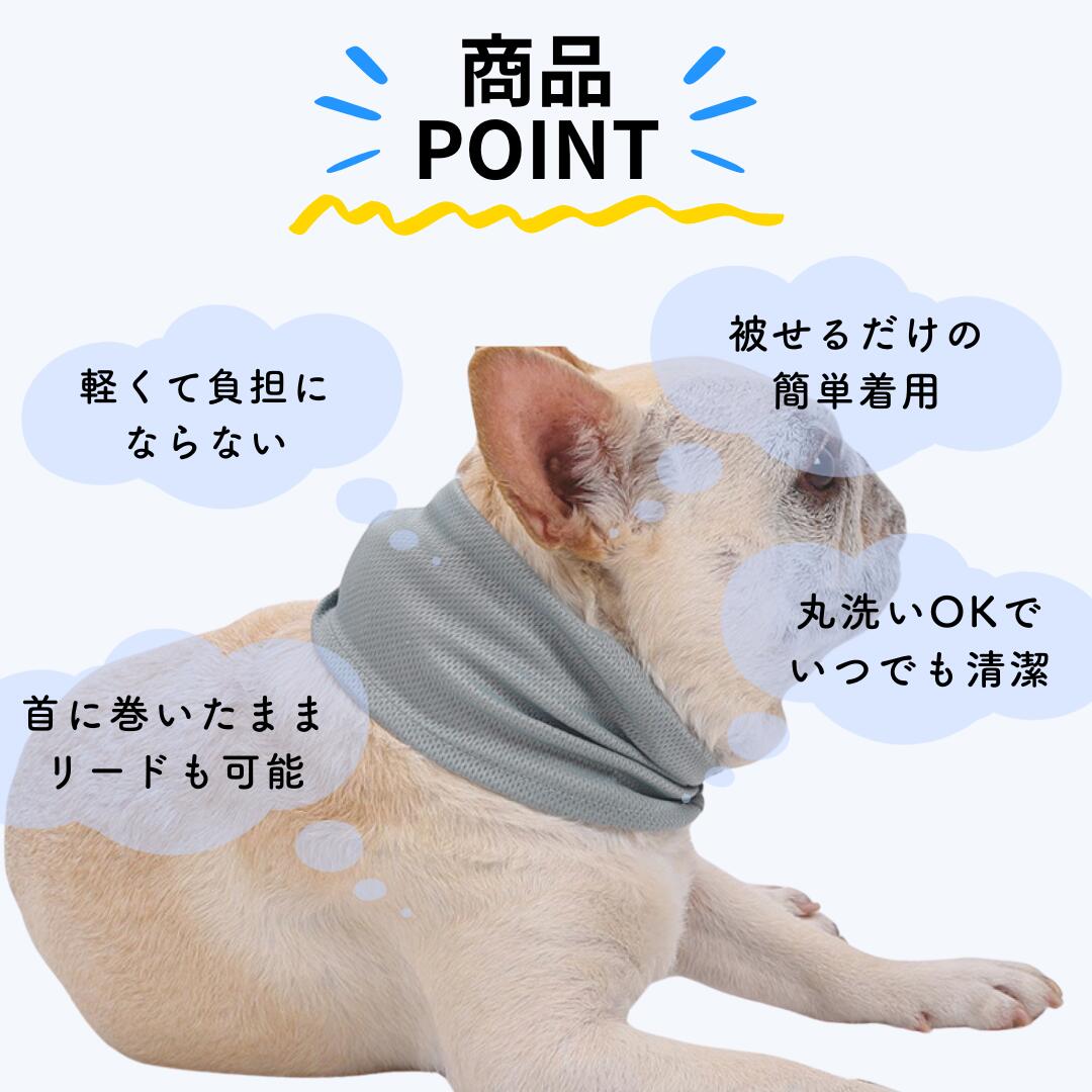 楽天市場】犬 夏 クール 冷感 クールネック おしゃれ 夏服 クール 暑さ