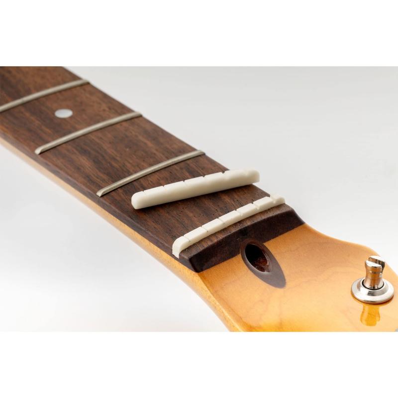 楽天市場】Musiclily 42mmエレキギター牛骨ナット弦溝加工済みボーン