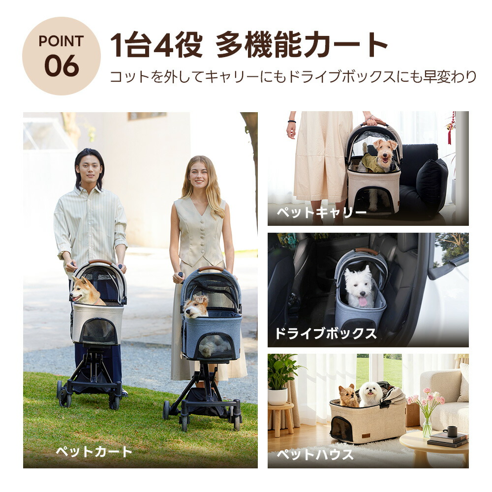 楽天市場】【楽天1位】超軽量 ペットカート 猫用カート 小型犬カート