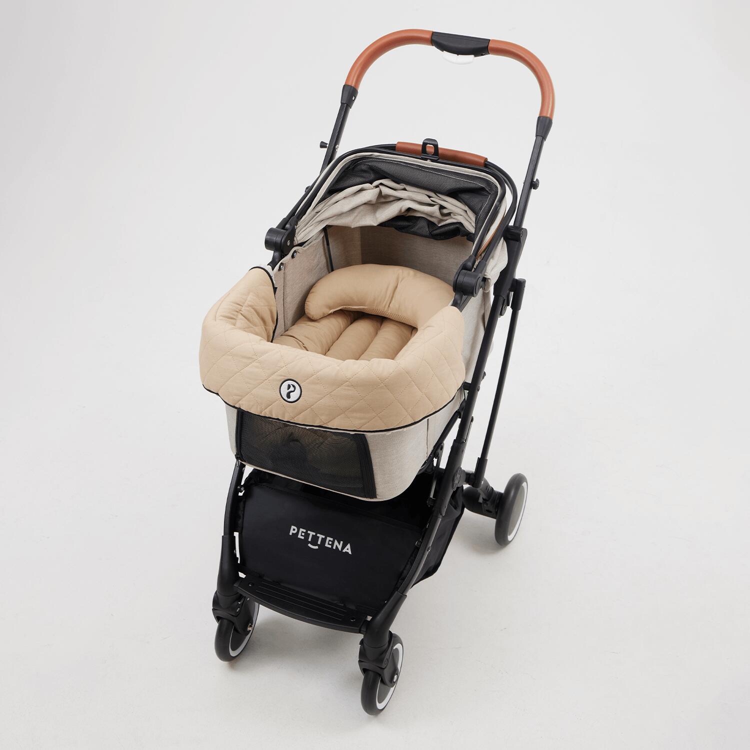 楽天市場】【楽天1位】ペットカート PETTENA KNIGHT小型犬 軽快走行