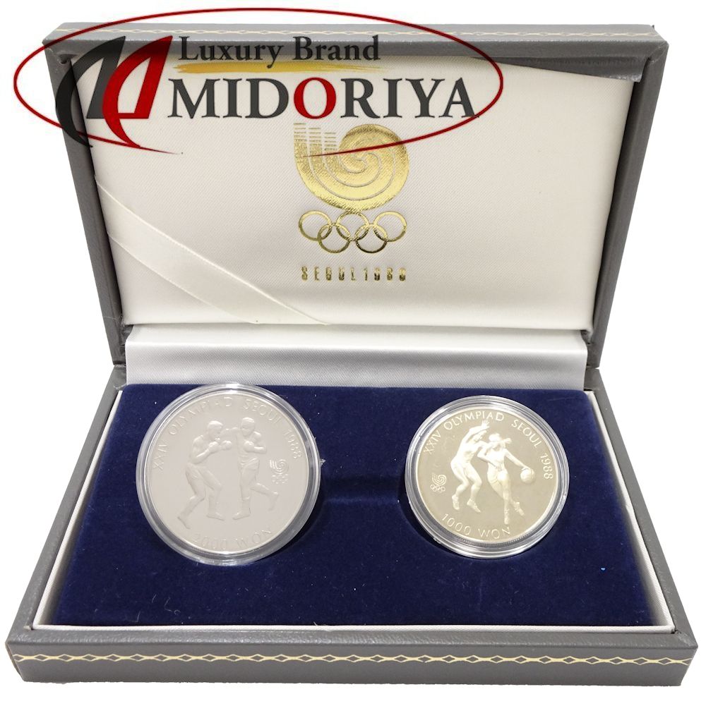 1988年ソウルオリンピック 記念銀貨セット 1988年ソウルオリンピック