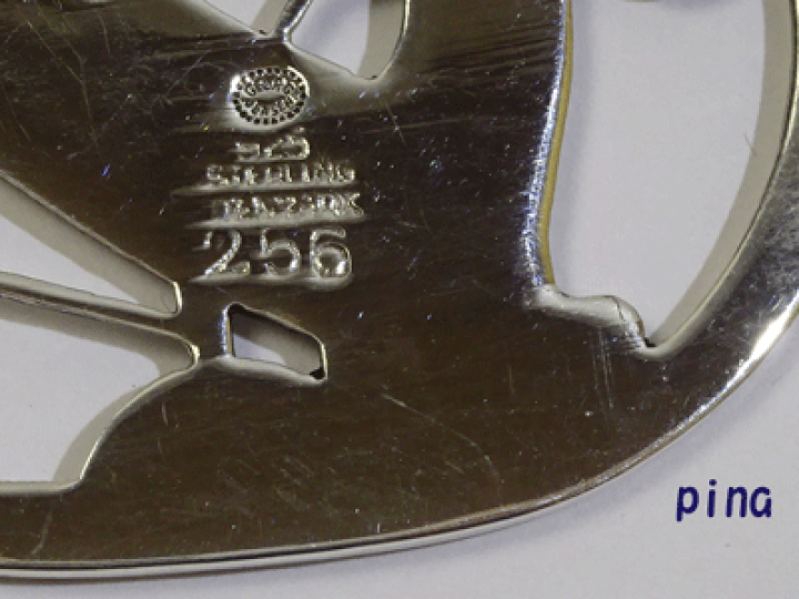 楽天市場】ジョージジェンセン ブローチ256 鹿モチーフ 送料込み