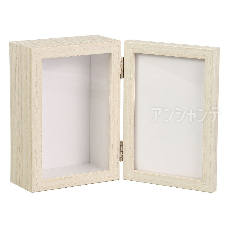 木製ガラス扉付き標本箱 16マス