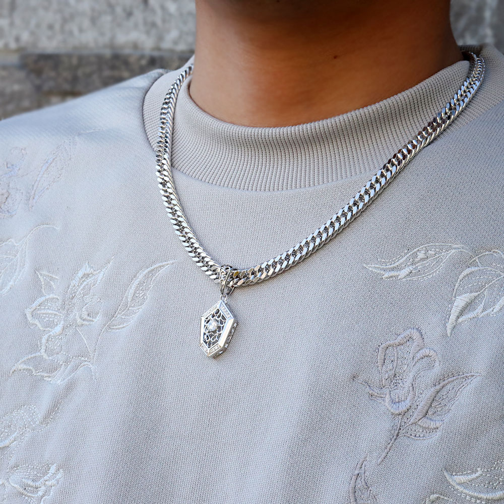 楽天市場】ペンダントトップ プラチナ メンズ ネックレス トップのみ