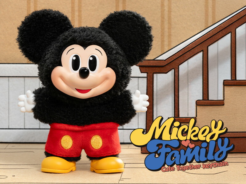 DISNEY ミッキーファミリー キュート トゥギャザー シリーズ