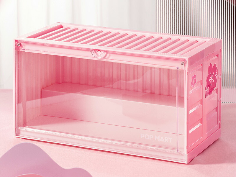 POP MART 公式 ピンクコンテナ レア POP MART 公式 ピンクコンテナ