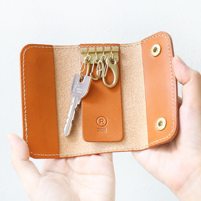 楽天市場】キーケース 革 本革 名入れ スマート キーケース メンズ