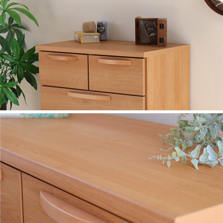 楽天市場】リビングチェスト チェスト タンス 収納ケース 衣類 収納 5