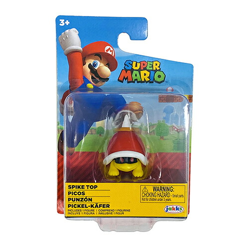 楽天市場】スーパーマリオ フィギュア 2.5”（B) スパイクトップ 17607d