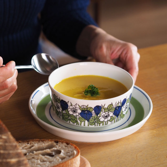 楽天市場】アラビア クロッカス ボウル 13cm グリーン / ARABIA Krokus