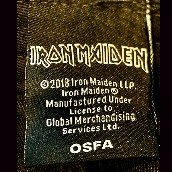 楽天市場】アイアン・メイデン IRON MAIDEN 正規品 キャップ アイアン