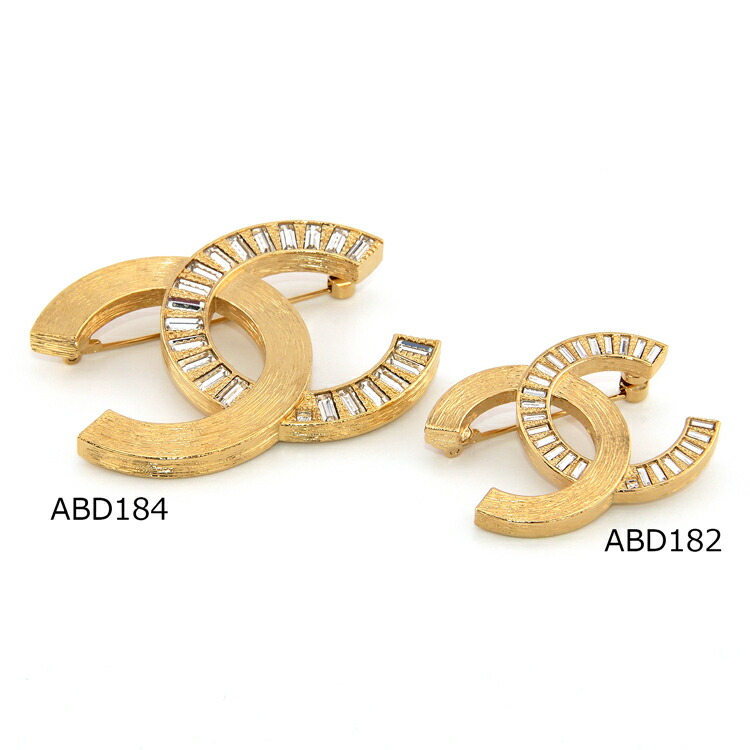 楽天市場】シャネル ブローチ アクセサリー CCマーク メタル ゴールド