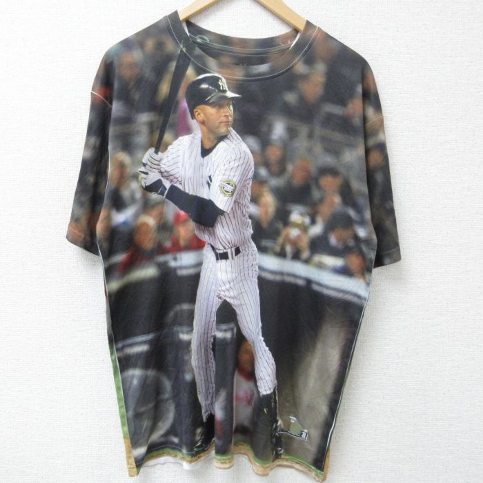デレク ジーター ポスター ボード パネル フレーム 75x50cm ヤンキース