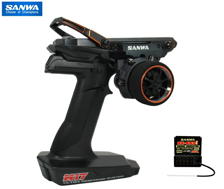 SANWA M17 ラジコン送信機 SANWA M17 ラジコン送信機 RX493 サンワ
