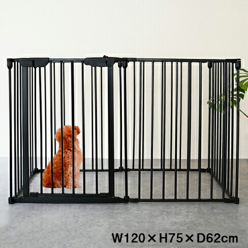 柵 犬 猫 ゲージ 拡張可能 小型 中型 フェンス Mサイズ ホワイト