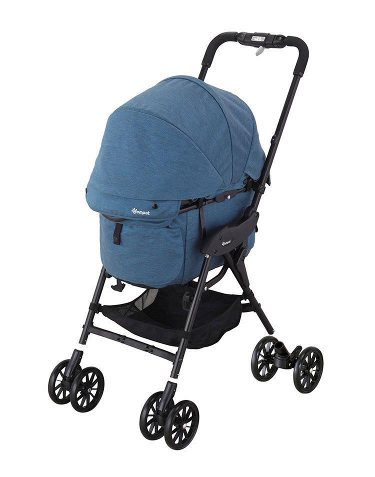 楽天市場】コムペット ペットカート ミリミリEG ロングD デニムブルー