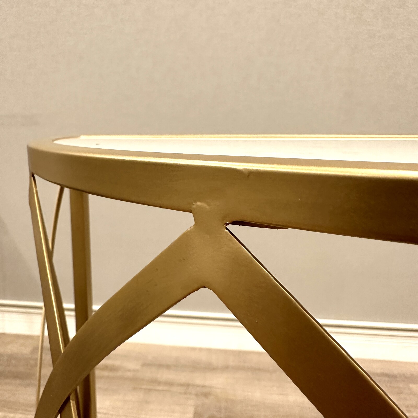 楽天市場】天板大理石 半円コンソールアイアン コンソール テーブル