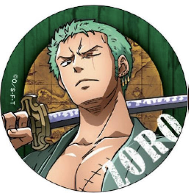 楽天市場】【ロロノア・ゾロ】ONE PIECE ワンピース 3D缶バッジ