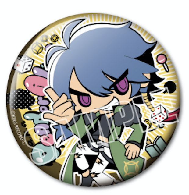 楽天市場】ヒプノシスマイク バッジ 有栖川帝統の通販