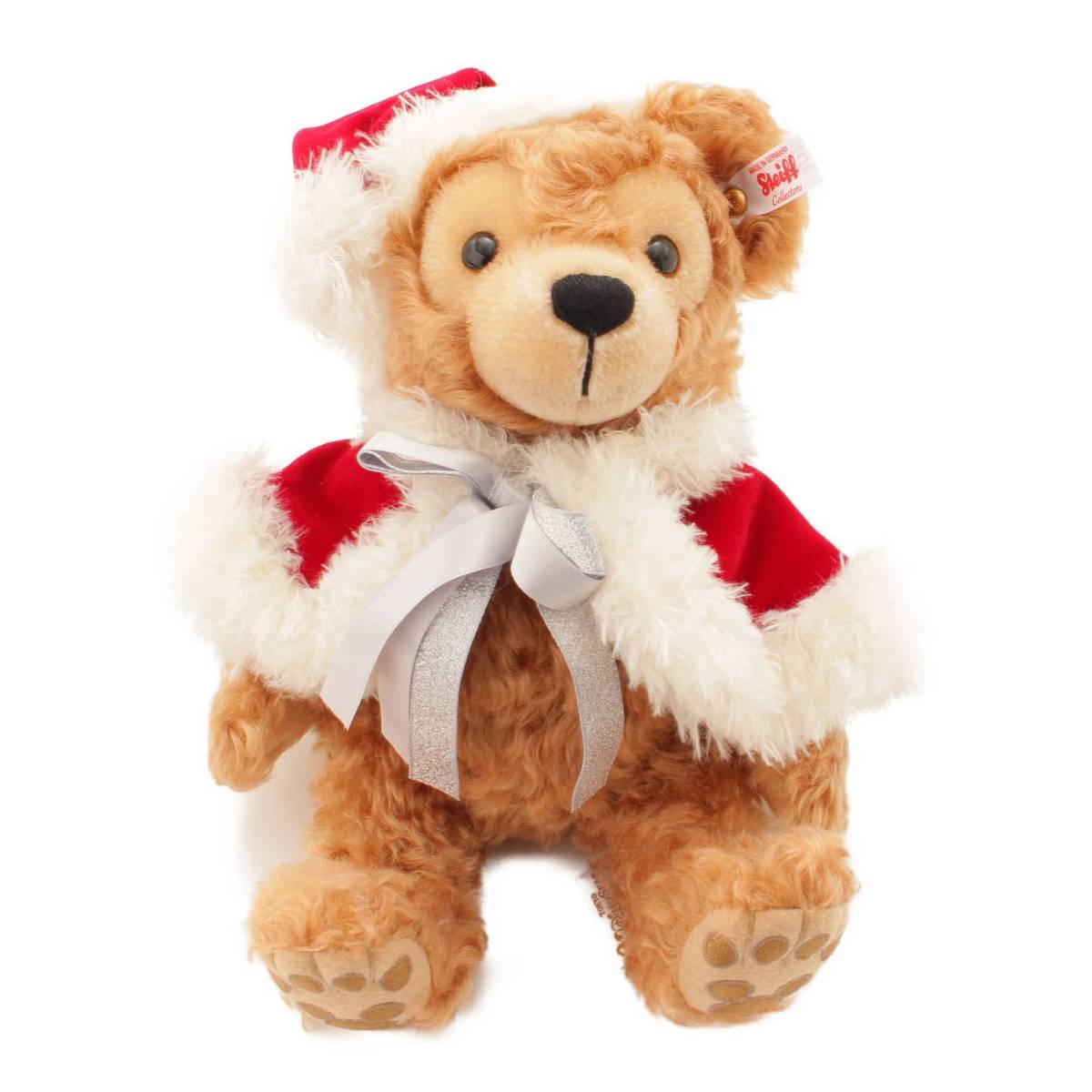 シュタイフ ダッフィー クリスマス ぬいぐるみ シリアルナンバー60番代