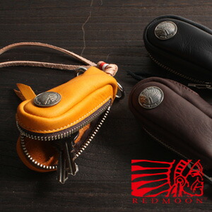 楽天市場】REDMOON レッドムーン グローブレザー キーバッグ 革 レザー