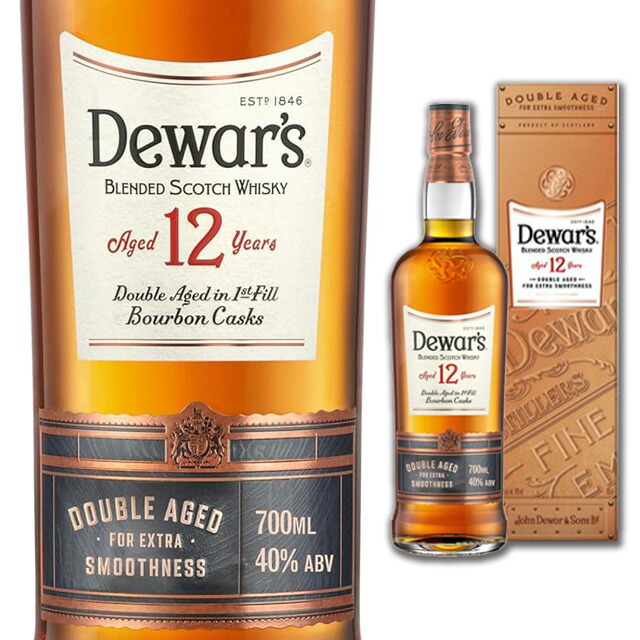 楽天市場】[箱入] デュワーズ 12年 40度 700ml スコッチ ブレンデッド