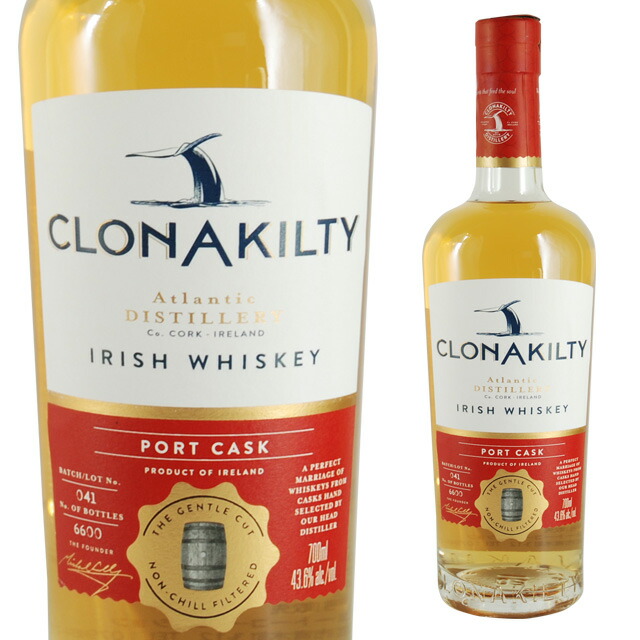 楽天市場】クロナキルティ ポートカスクフィニッシュ 43.6度 700ml 箱