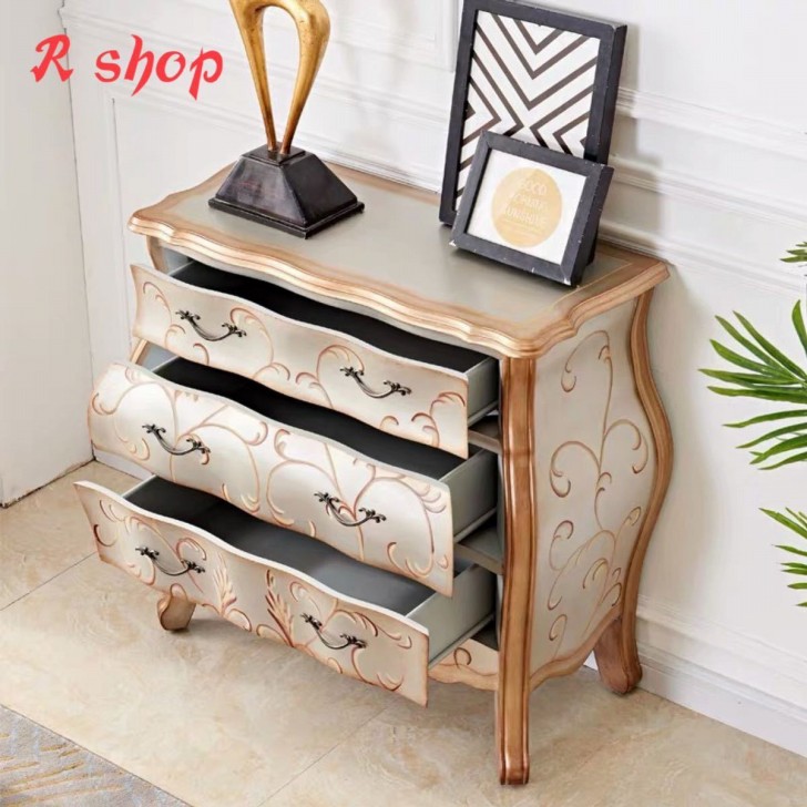 楽天市場】A057144高級チェストロココ調 ヨーロッパ風 ．洋タンス