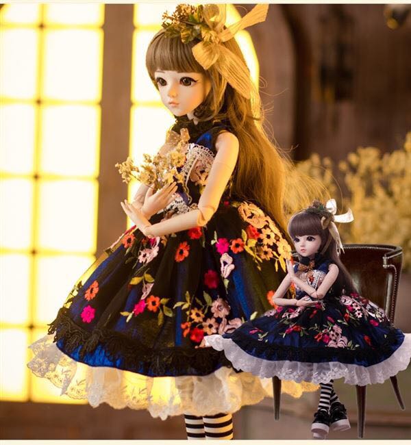 楽天市場】A058979プリンセスドール 60cm フランス人形本体 メイク