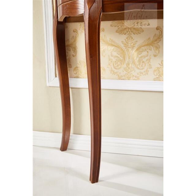 イタリア製 花柄 木製コンソールテーブル サイドテーブル 楽天市場