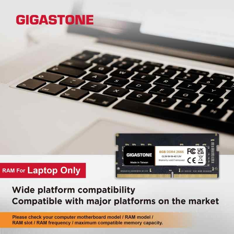 楽天市場】【メモリ ノートパソコン専用 DDR4】 GIGASTONE 8GBx2枚