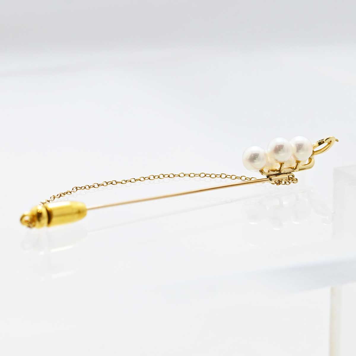 楽天市場】(3334) ミキモト MIKIMOTO K14YG イエローゴールド メッキ