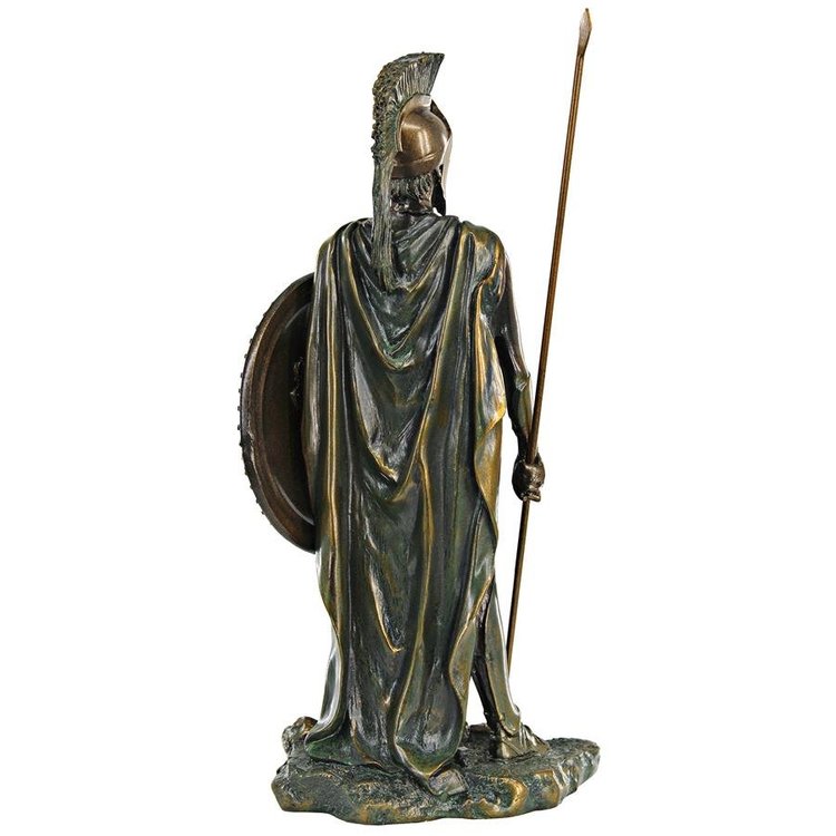 古代ギリシャの戦士の彫刻