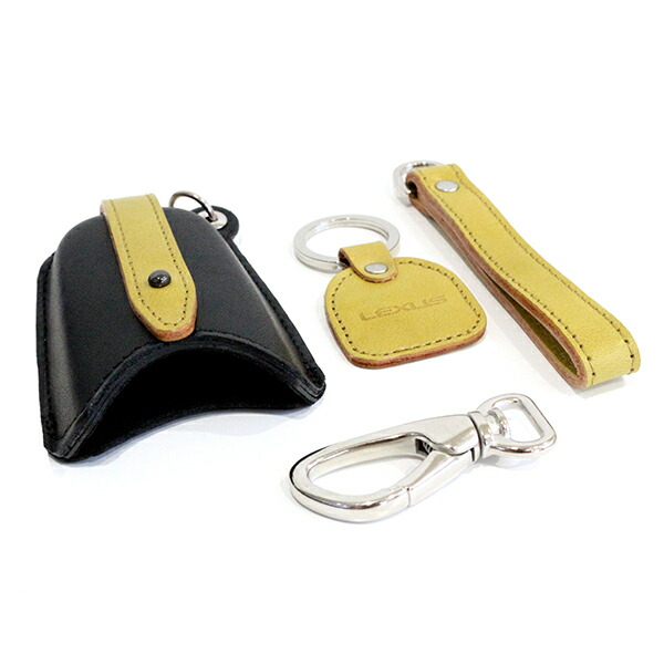 楽天市場】【送料無料】 LEXUS 純正 本革キーケース イエロー