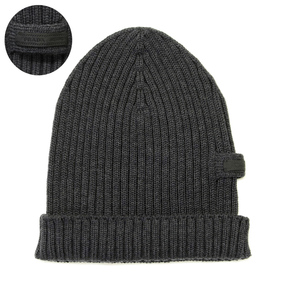 楽天市場】プラダ ニット帽（レディース帽子｜帽子）：バッグ・小物