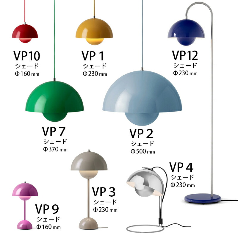 楽天市場】&Tradition Flowerpot Floor Lamp VP12 アンド