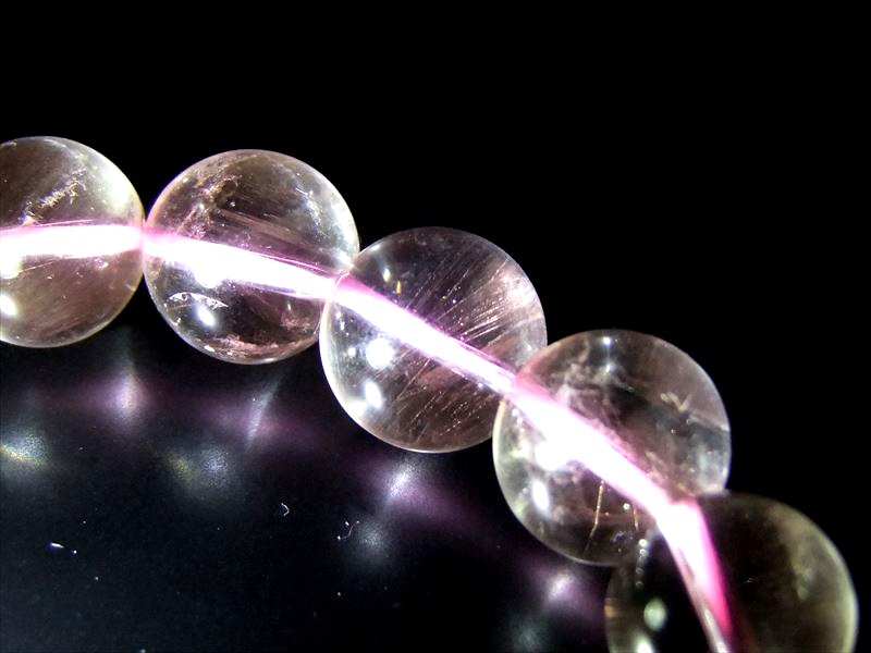 楽天市場】○激レア S級【ピンクエンジェルラダークォーツブレスレット