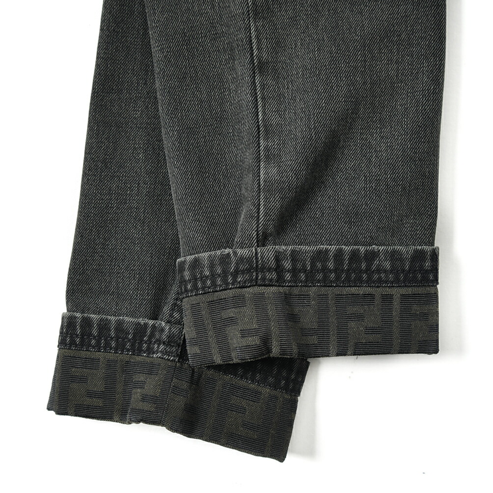 楽天市場】フェンディ FENDI ブラック デニム ジーンズ パンツ メンズ