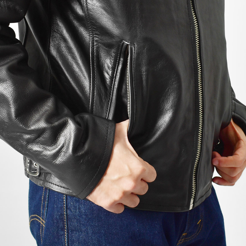 希少✨schott ライダースジャケット クラシックレーサー ブラック 黒