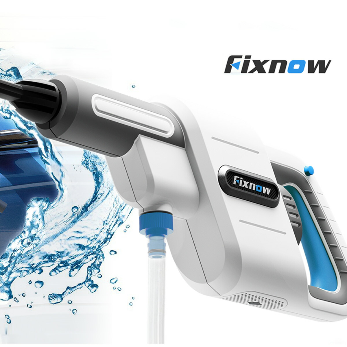 楽天市場】充電式高圧洗浄機 洗車機 コンパクト 静音 コードレス 家用