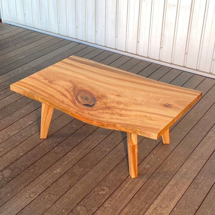 一枚板 極上木目 天然木良質木目 座卓 ローテーブル 座敷机 脚付