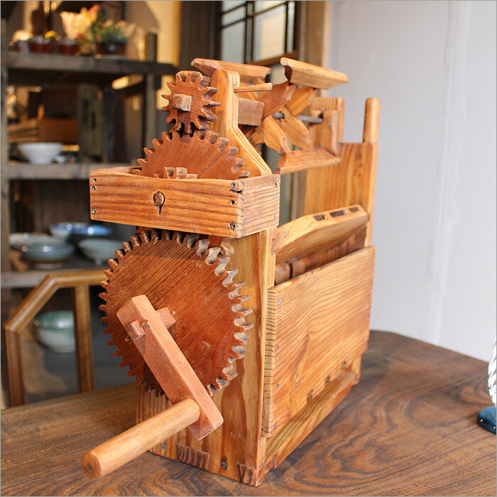 楽天市場】【1点物】昭和レトロな糸繰車・糸わくのリメイク品 和風