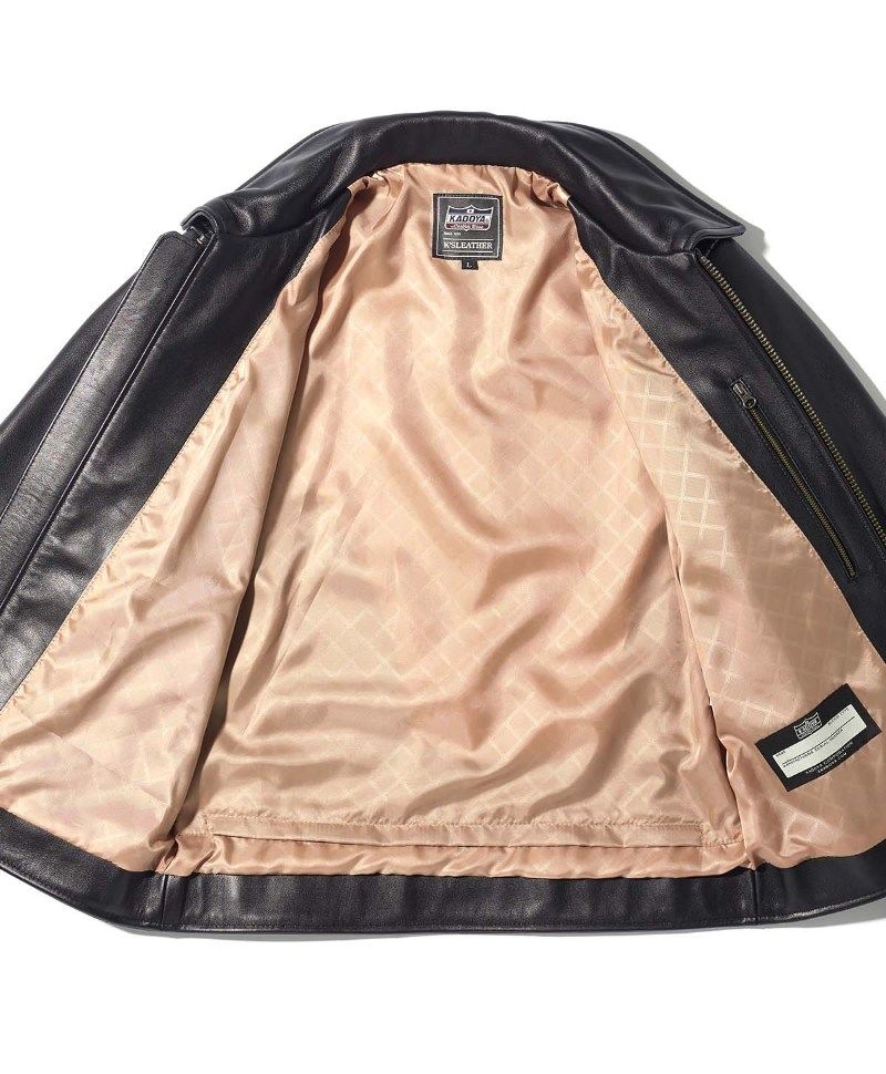 楽天市場】KADOYA カドヤ TCR-2 レザージャケット シングル［K'S