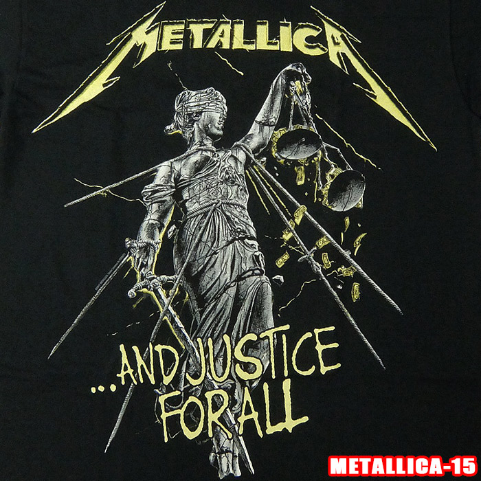 楽天市場】ROCK TEE METALLICA-15[メタリカ] AND JUSTICE FOR ALL
