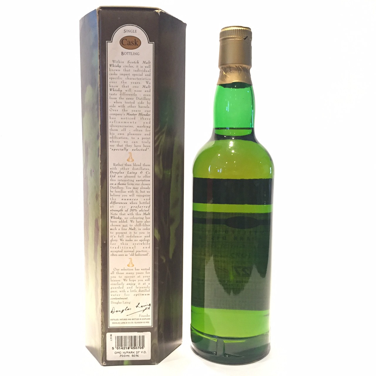 オールドボトル ハイランドパーク 27年（1972-1999）DE