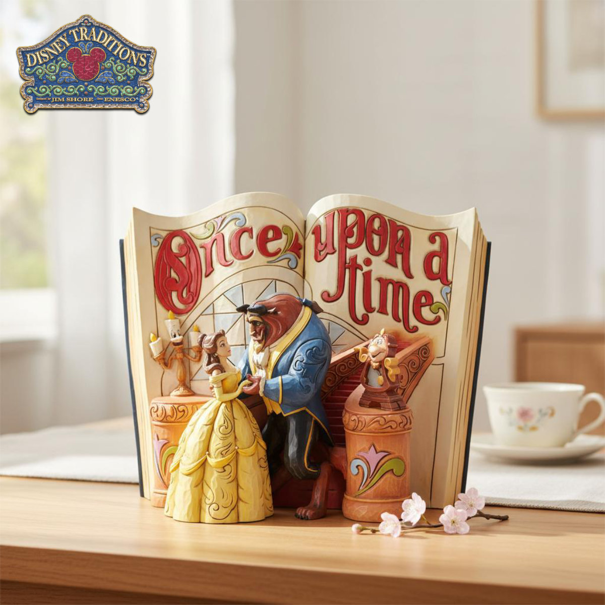 ディズニー 美女と野獣 スノーグローブ オルゴール プリンセス 箱付き